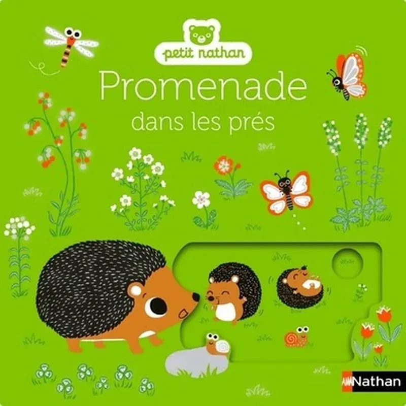 Promenade dans les prés - livre d'éveil animé