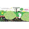 Promenade au potager - livre d'éveil animé