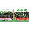 Promenade au potager - livre d'éveil animé