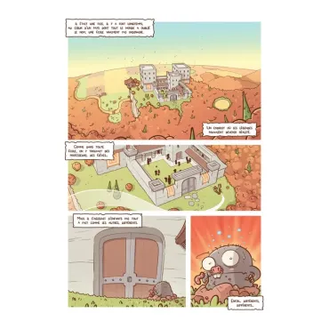 Hocus pocus, Epreuve des Fabulins - BD le héros