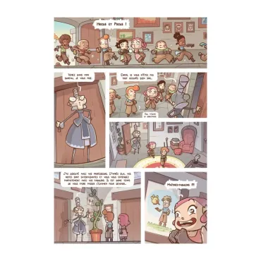 Hocus pocus, Epreuve des Fabulins - BD le héros