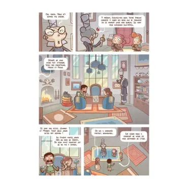 Hocus pocus, Epreuve des Fabulins - BD le héros