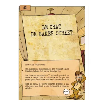 Quatre enquêtes de Sherlock Holmes - BD le héros