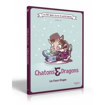 Chatons & dragons - Fleurs...