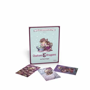 Chatons & dragons - Fleurs Dragons La BD dont tu es le petit héros 