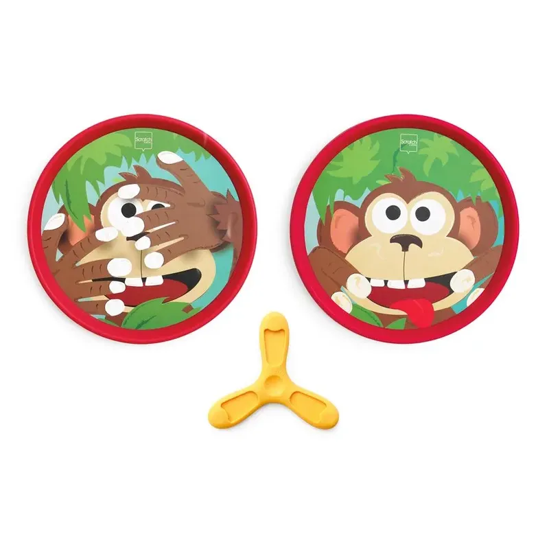 Duo Disker à Main - Singe Fou