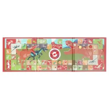 Jeu Magnétique En Route - Jeu De L'Oie - Dino