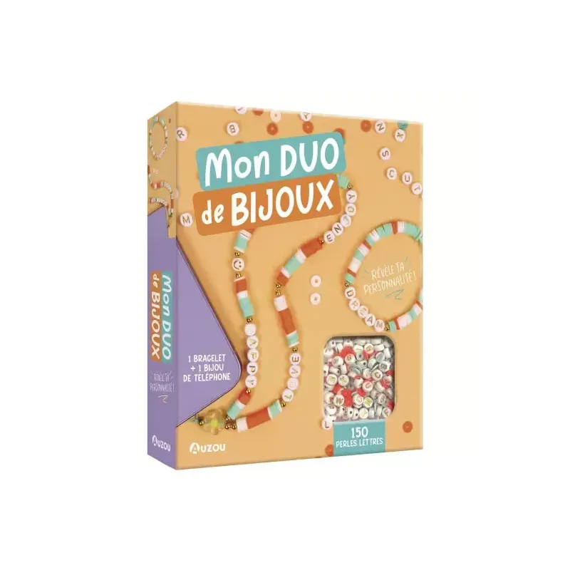 Mon duo de bijoux - 1 bracelet + 1 bijou de téléphone