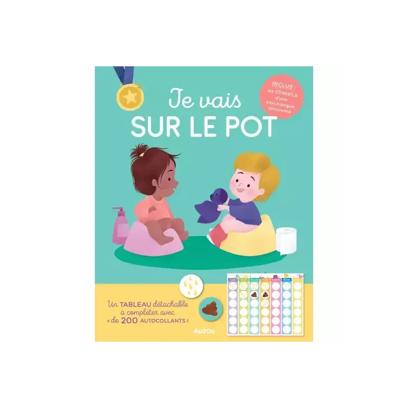 Je vais sur le pot