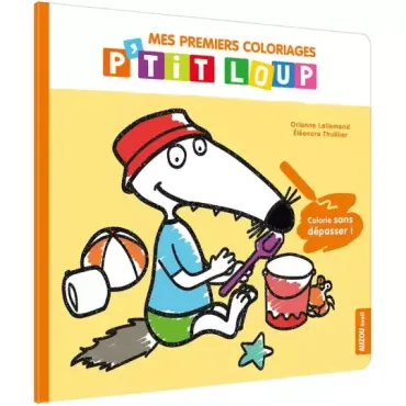 Mes premiers coloriages - P'tit loup - Les vacances