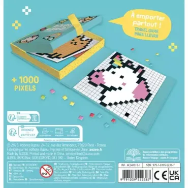 Jeu magnétique - Pixels kawaii