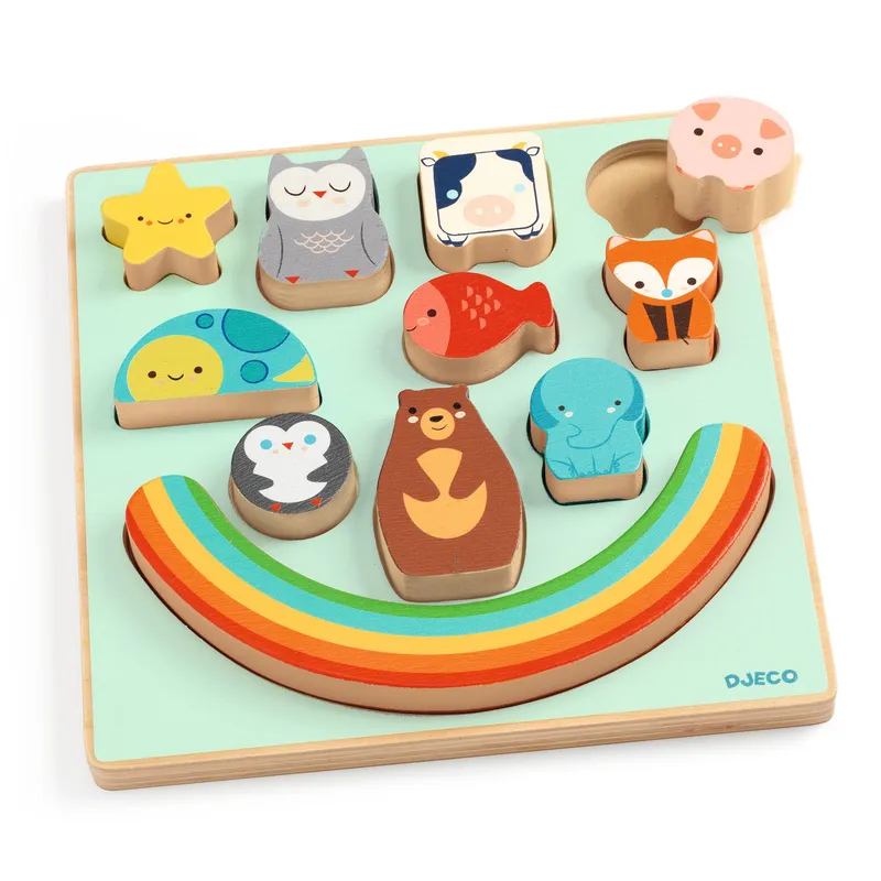 Puzzles relief - Puzz & Boom Rainbow - FSC 100%