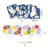 Peinture à la palette - Les petites bêtes