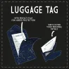 Étiquette de Bagage - Stars