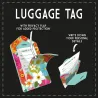 Étiquette de Bagage - Flowers