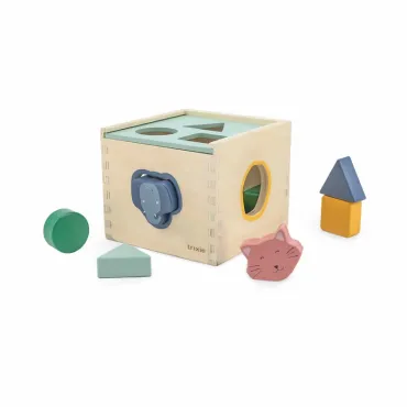 Boîte à formes en bois 