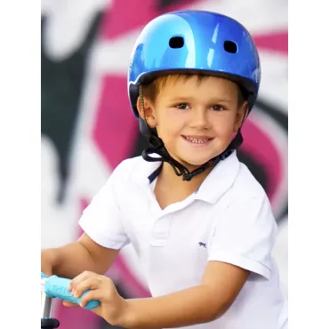 Casque Bleu foncé brillant - Taille S      