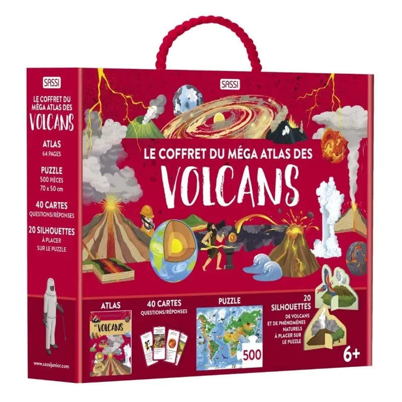 Le coffret du méga atlas des volcans