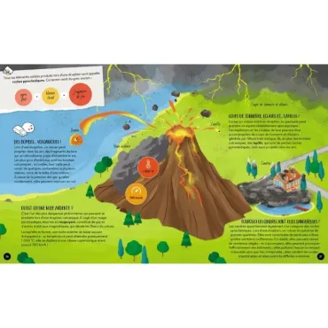 Le coffret du méga atlas des volcans