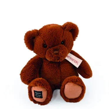 Ours en peluche Capuccino -...