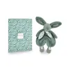 Lapin DOUDOU - Doudou lapin Vert - 29 cm