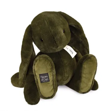 Peluche lapin - vert Kaki...