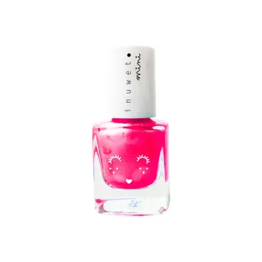 Vernis à l'eau fluo rose -...