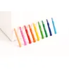 9 Crayons gel