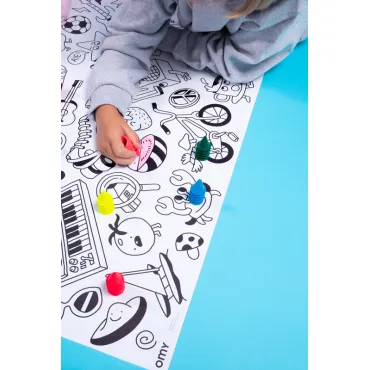 Fingers crayons