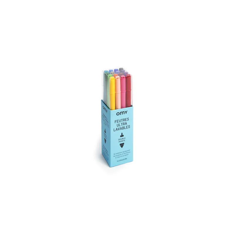 16 Feutres - Ultralavables