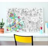 Poster géant à colorier - Kawai