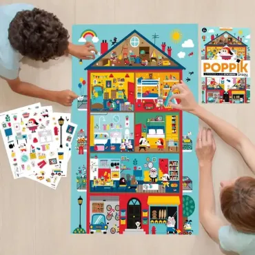 Poster pédagogique - La maison