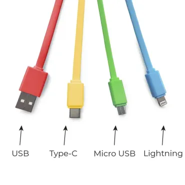 Câble de Recharge Multiple - Rainbow
