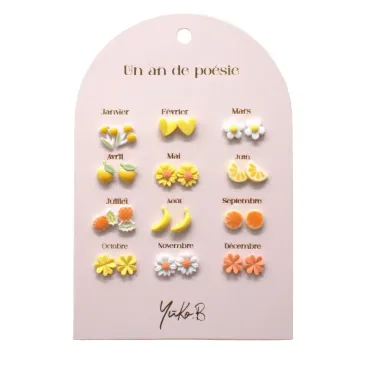 Boucle d'oreille - Un an de...