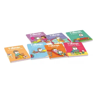 Ma petite bibliothèque de la semaine : 1 livre par jour avec T'choupi