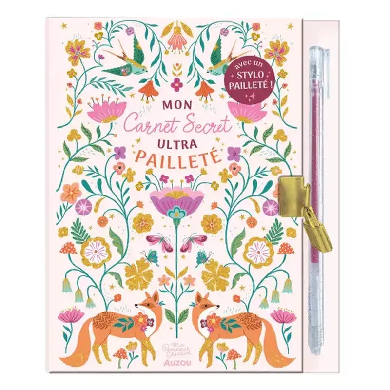Mon carnet secret ultrapailleté