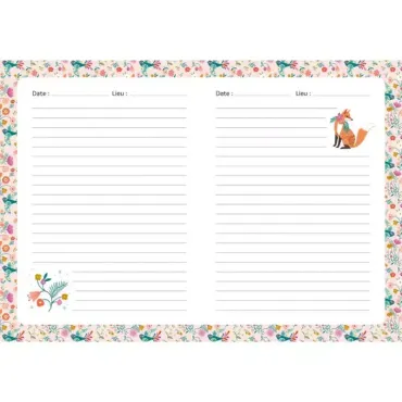 Mon carnet secret ultrapailleté