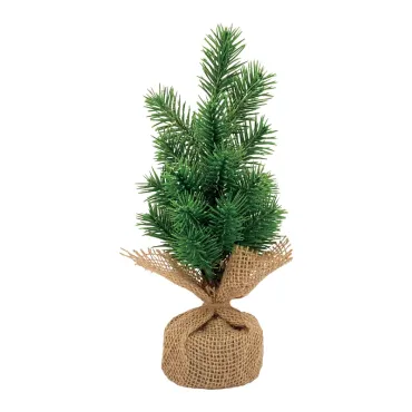 Sapin de noël enneigé, sac...