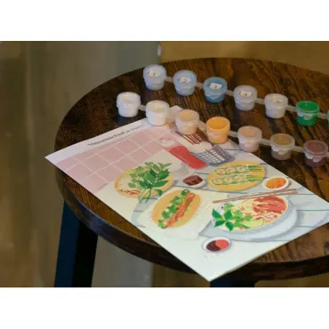 Coffret peinture au numéro - Vietnamese Food