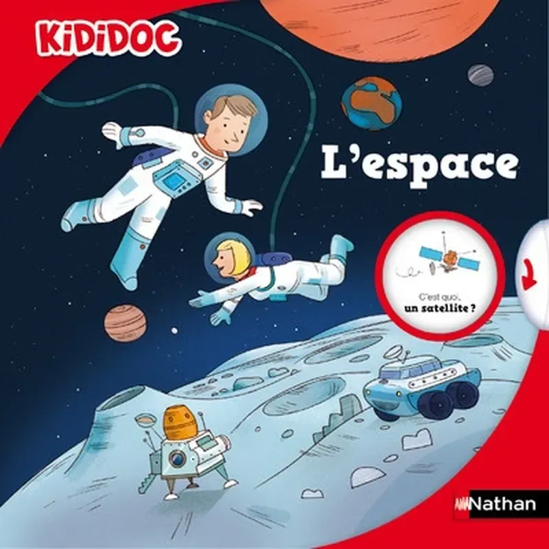 L'espace - Livre animé Kididoc