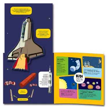 L'espace - Livre animé Kididoc