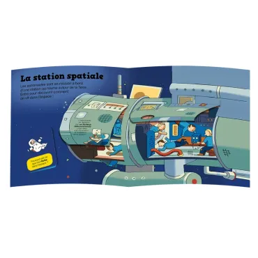 L'espace - Livre animé Kididoc