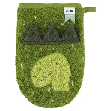 Gant de toilette 2-pack | Mr. Dino - Mrs. Elephant