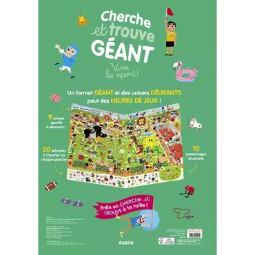 Cherche et Trouve géant - Vive le sport