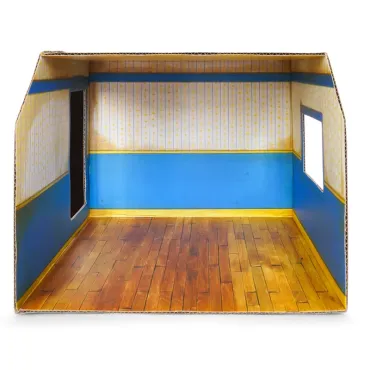 Chambre d'enfant en carton