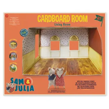 Pièce en carton - Salon
