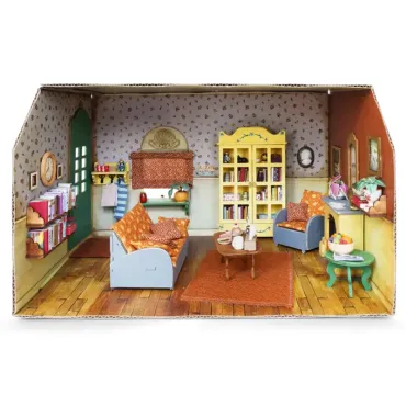Pièce en carton - Salon