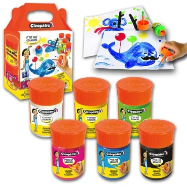 Lot de 6 pots de Peinture...