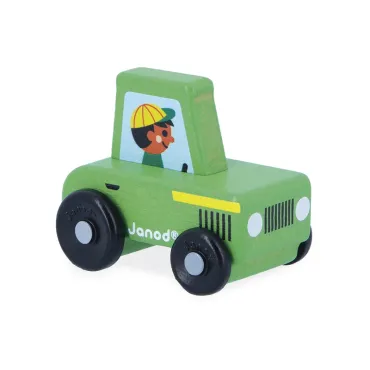 Cross roads - Tracteur vert
