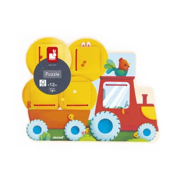 Ferme - Cache-cache tracteur